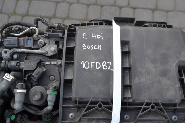 Motor 8HR DV4C 1.4 HDI 10FDBZ Citroën C3 E-Hdi Bosch 2012, 136,000 km