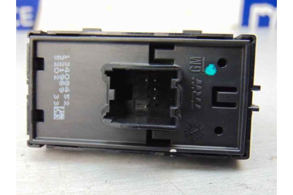 13408452 MANDO ELEVALUNAS TRASERO DERECHO OPEL ASTRA K BERLINA 5P