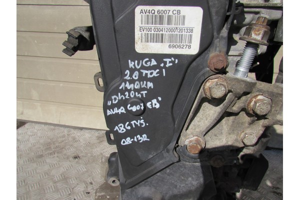 ENGINE 2 0TDCI D4204T AV4Q6007CB FORD KUGA 08 13 Part manufacturer Ford OE