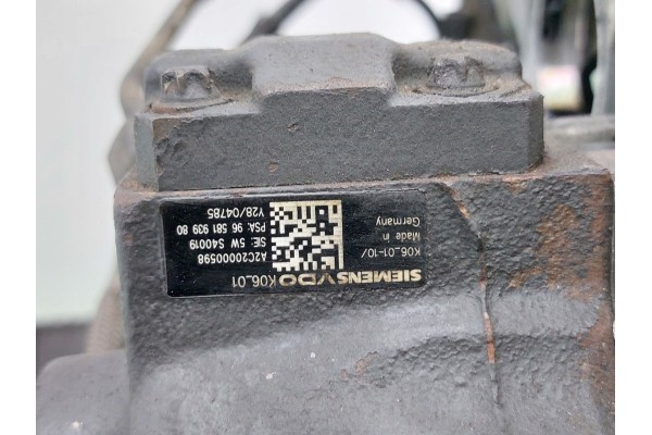 Engine post diesel Peugeot 407 2 0HDI 136HP 2004 2008 CODE RHR 9658193980 Quality of parts according to GVO O original with manu