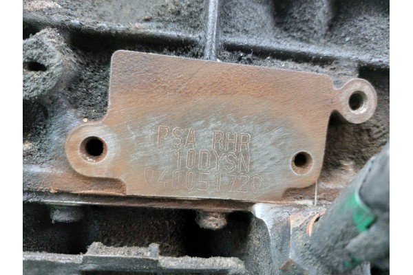 Motor diésel Peugeot 407 2.0HDI 136CV 2004-2008 Código RHR 965819398