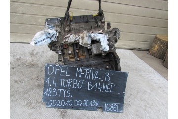 ENGINE B14NEL OPEL MERIVA B 10 13 1 4TB