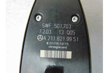 A2118219951 MANDO ELEVALUNAS DELANTERO IZQUIERDO MERCEDES-BENZ CLASE E (BM 211) BERLINA