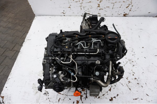 ENGINE CFF CFFB VOLKSWAGEN SKODA SEAT 2 0 TDI WITH TURBO 88 THOUSAND KM Catalog number of the part SILNIK CFF CFFB VOLKSWAGEN SK