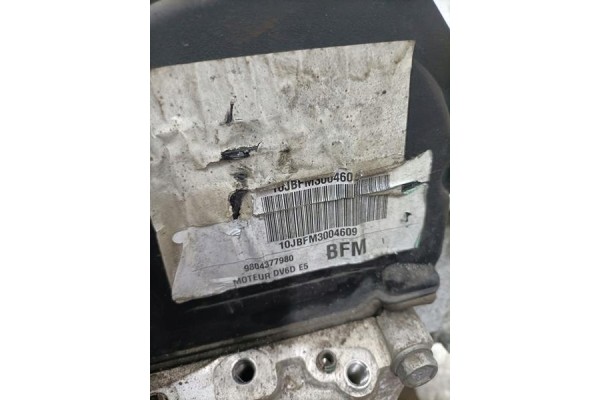 ENGINE PEUGEOT 208 1 6 EHDI 13 R 9670451280 Catalog number of the part 9670451280