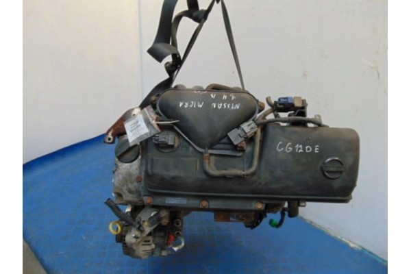Motor Completo Nissan Micra K12 1.4B Código de Motor CG12DE