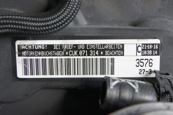 GOLF VII GTE 1 4 TSI COMPLETE ENGINE Car type passenger cars