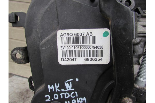 ENGINE D4204T AG9Q6007AB FORD MK IV 2 0 TDCI 07 10 R Packaging status original