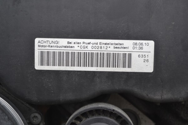 AUDI A4 B8 A5 A6 2 7 TDI CGK COMPLETE ENGINE Engine type diesel