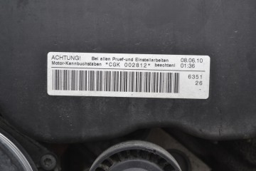 AUDI A4 B8 A5 A6 2 7 TDI CGK COMPLETE ENGINE Engine type diesel