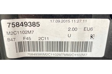 BMW 218d F45 2016 Engine complete B47 2 0d M2C1104M7 48000km Part manufacturer BMW OE
