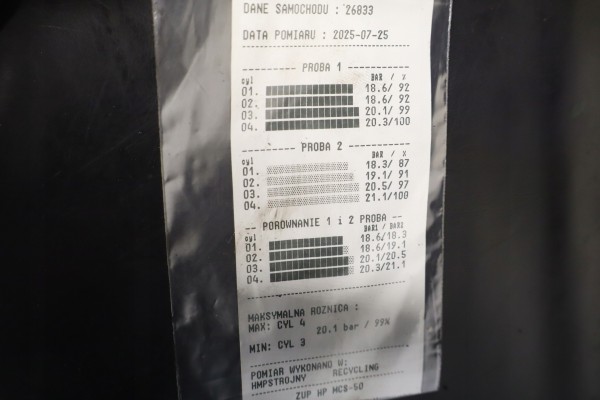 ENGINE TOYOTA VERSO LIFT 2 0D 4D 1AD 122KM TEST Packaging status replacement