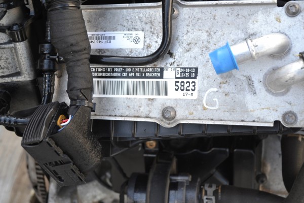 Motor 1.2 TFSI SEAT VW CBZ CBZA 64,000 km