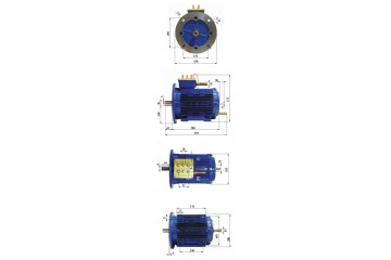 Electric motor for pontoon boat yacht car 50kW Engine type electric