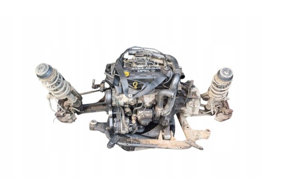 Opel Astra G 2003 1 7 isuzu engine with disassembly
