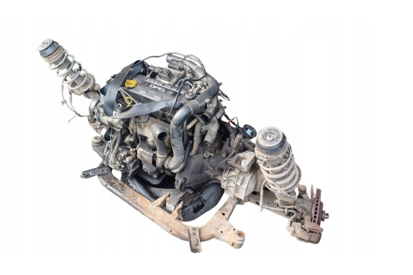 Opel Astra G 2003 1 7 isuzu engine with disassembly Car type passenger cars