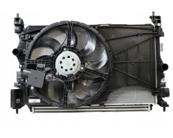 Air conditioning water cooler Fan Intercooler OPEL CORSA E 1 3 CDTi