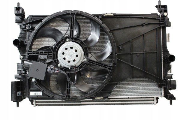 Air conditioning water cooler Fan Intercooler OPEL CORSA E 1 3 CDTi