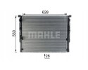 WATER COOLER CR 2196 000P MAHLE Catalog number of the part CR 2196 000P