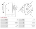 Giulietta 1 6 JTDM Giulietta 1 8 TBi Giulietta 2 0 JTDM Doblo 1 6 D Mul Catalog number of substitutes AD KUeHNER 553967RI AD KUe
