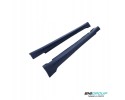 BMW E60 BODY KIT 2003 2010 IN M PACKAGE STYLE BUMPERS FRONT REAR Color to be painted