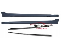 THRESHOLDS AUDI A7 8KA 18 23 THRESHOLD PADS S7 RS7 S LINE SPORTBACK BLACK