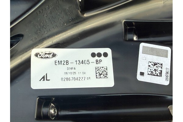 FORD S MAX MK2 2015 2023 LAMP LEFT REAR LED ORIGINAL EM2B 13405 BP Lamp type dedicated
