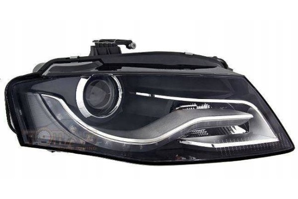 Headlight lamps Audi A4 B8 BLACK DAYLIGH