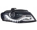 Headlight lamps Audi A4 B8 BLACK DAYLIGH Part manufacturer Depo