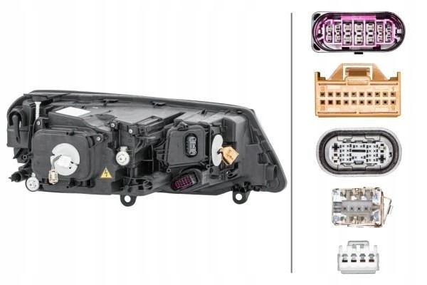 HEADLIGHT LAMP LEFT BI XENON LED Packaging status original