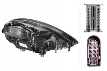 HEADLAMP LAMP 1EX 012 222 511 HELLA Packaging status original