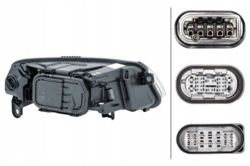 REFLECTOR LAMP 1ZS 009 701 111 HELLA AUDI Packaging status original