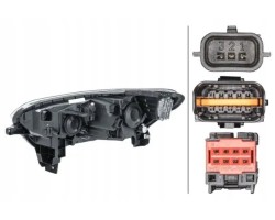 HEADLAMP LAMP 1EL 011 770 861 HELLA
