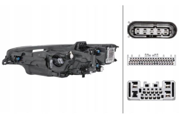 HEADLIGHT 90D210 H S60 V60 06 18 Catalog number of the part 1EX 013 501 921