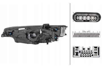 HEADLIGHT 90D210 H S60 V60 06 18 Catalog number of the part 1EX 013 501 921