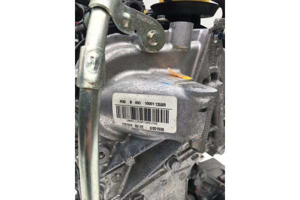 RENAULT CLIO V CAPTUR II 1 0 TCE ENGINE H4DB450 H4D B450 H4D B 450 Catalog number of the original H4DB450 H4D B 450 H4D B450 H4D