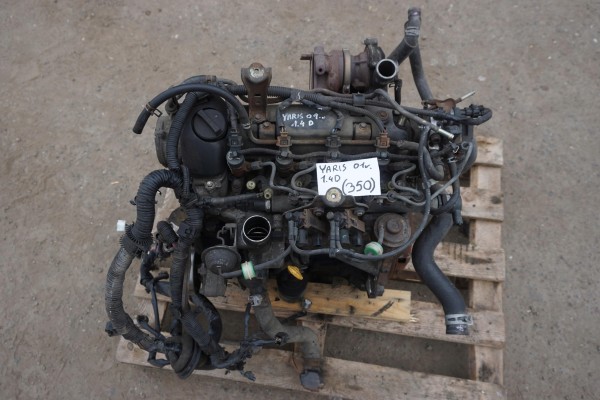 TOYOTA YARIS I ENGINE 1 4D4D 2001year TURBOCHARGER INJECTORS Quality of parts according to GVO Q original with factory logo OEM 