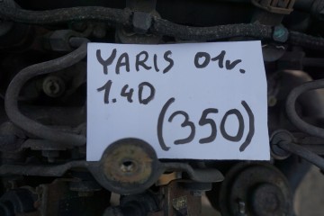 TOYOTA YARIS I ENGINE 1 4D4D 2001year TURBOCHARGER INJECTORS Version European