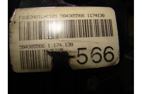 Motor completo IVECO DAILY 3.0 EURO 5 BITURBO 2011- F1CE3481L 189000 k