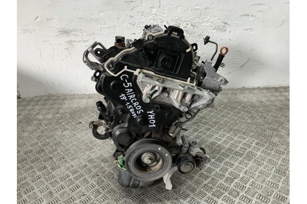 ENGINE CITROEN C5 AIRCROSS 1 5 BLUE HDI 19 YH01 Catalog number of the part YH01