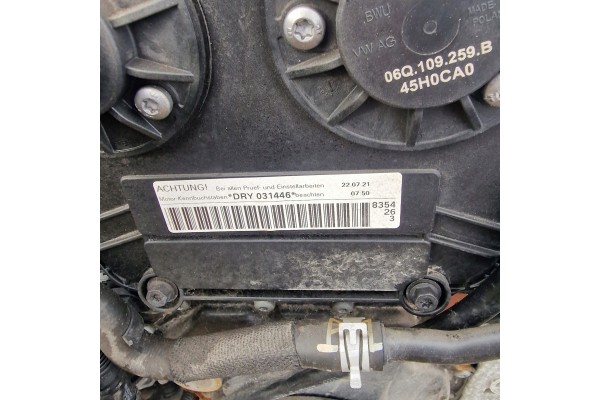 ENGINE COMPLETE AUDI A6 C8 2 0 TSI DRY HYBRID Car type 4x4 SUV passenger cars