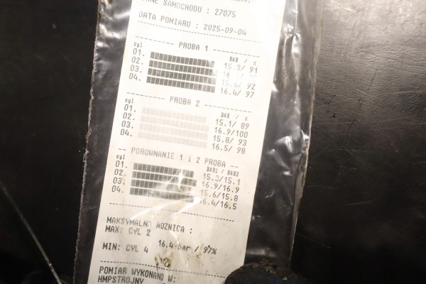 ENGINE SEAT IBIZA IV 1 6 103KM BTS TEST FILM Packaging status replacement