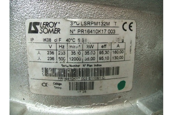CITROEN E MEHARI ENGINE 50KW NG17 PR16410K17 T0200 95401 000 Product weight with unit packaging 150 kg