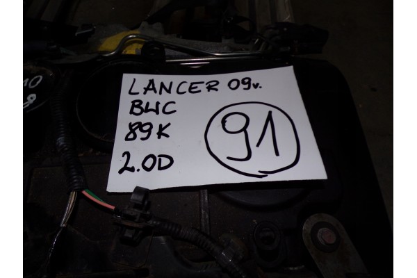 MITSUBISHI LANCER VIII X ENGINE BWC 2 0DiD INJECTIONS PUMP INJECTORS No 91 Catalog number of the part BWC776356