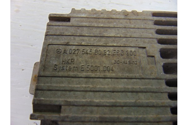 A0275458032 MODULO ELECTRONICO MERCEDES-BENZ CLASE A (BM 168)