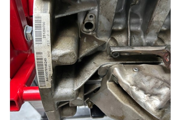 Motor N20B20A BMW Serie 5 F10 N20 2012 122,000 millas