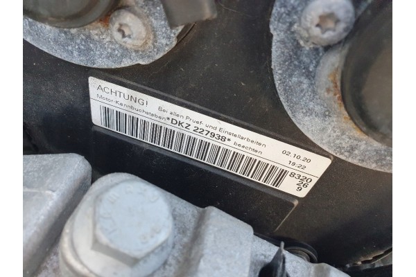 Motor SKODA SEAT AUDI VW 2.0 TSI 190CV 2021 DKZ en Excelente Estado