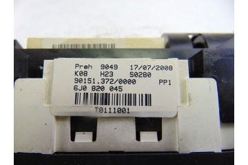 6J0820045 MANDO CALEFACCION / AIRE ACONDICIONADO SEAT IBIZA BERLINA (6J5) Ecomotive 2009 6J0820045 203261 SEAT - 2