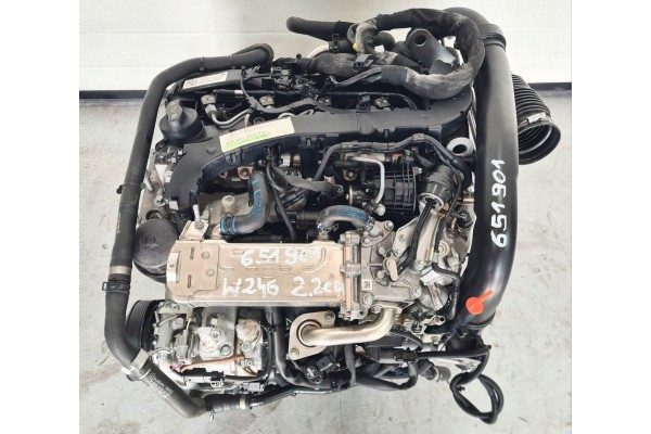 Motor Mercedes B-Class W246 2.2 CDI 651910 Completo