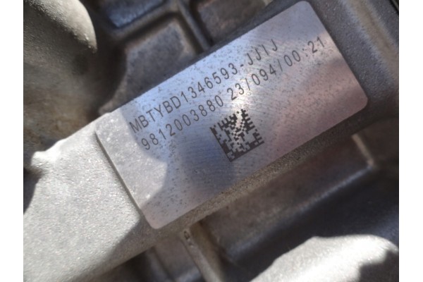 JEEP AVENGER 2023 1 2 THP ENGINE HN05 10TMAA WITH TURBINE SMALL MILEAGE Part manufacturer Jeep OE